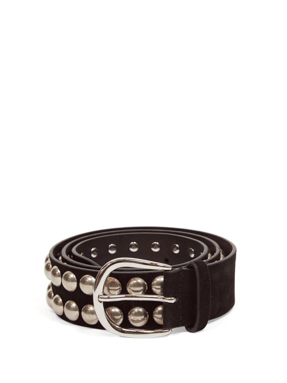 Black Zaf studded leather belt | Isabel Marant | MATCHESFASHION US