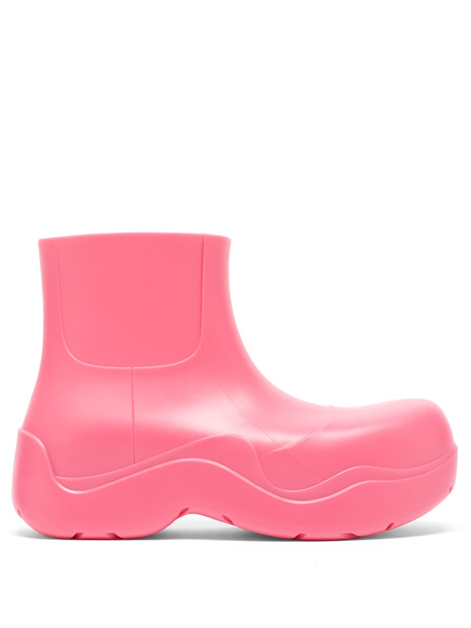 Buy > bottega veneta rubber rain boots > in stock