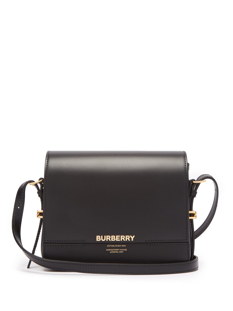 Grace small leather shoulder bag Black Burberry | MATCHESFASHION FR