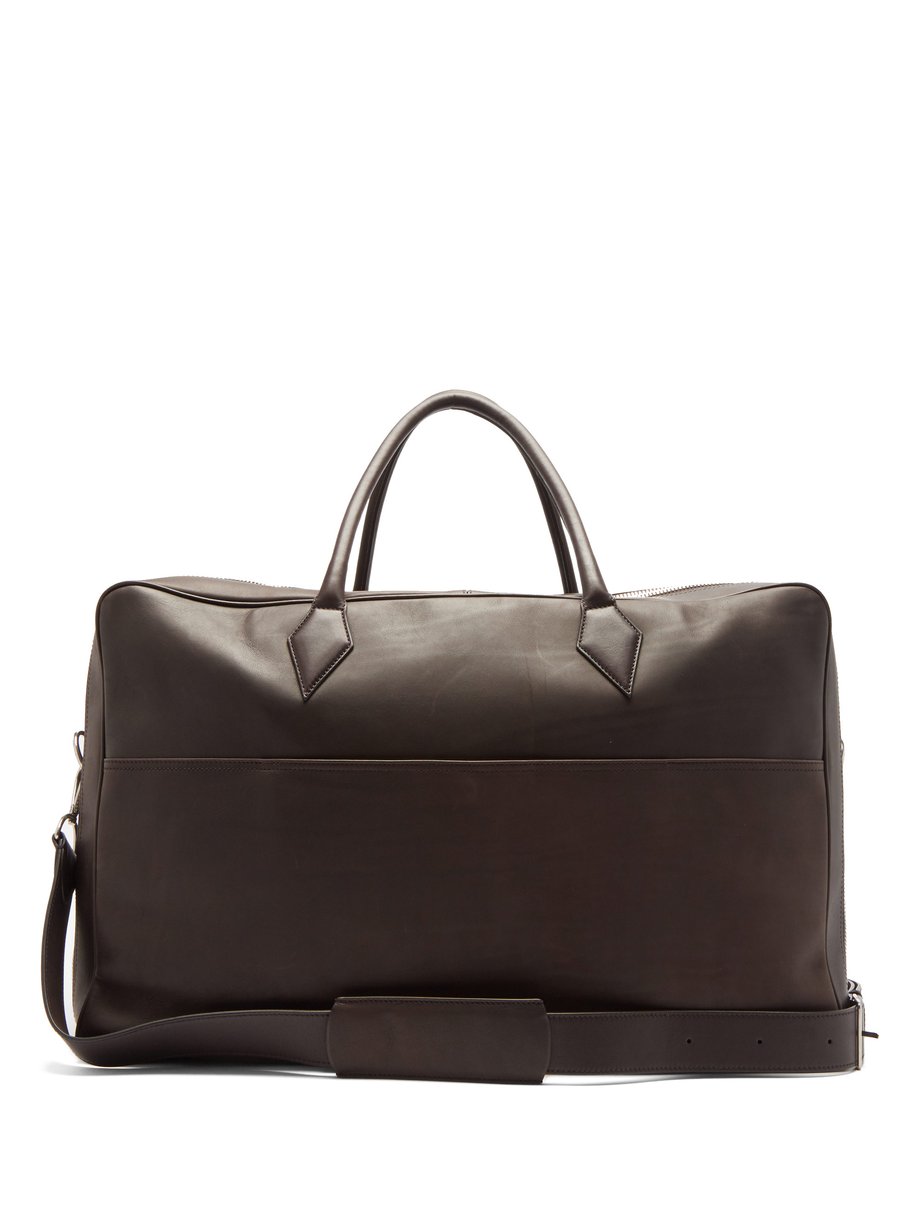 Métier Brown Closer leather duffel bag | 매치스패션, 모던 럭셔리 온라인 쇼핑