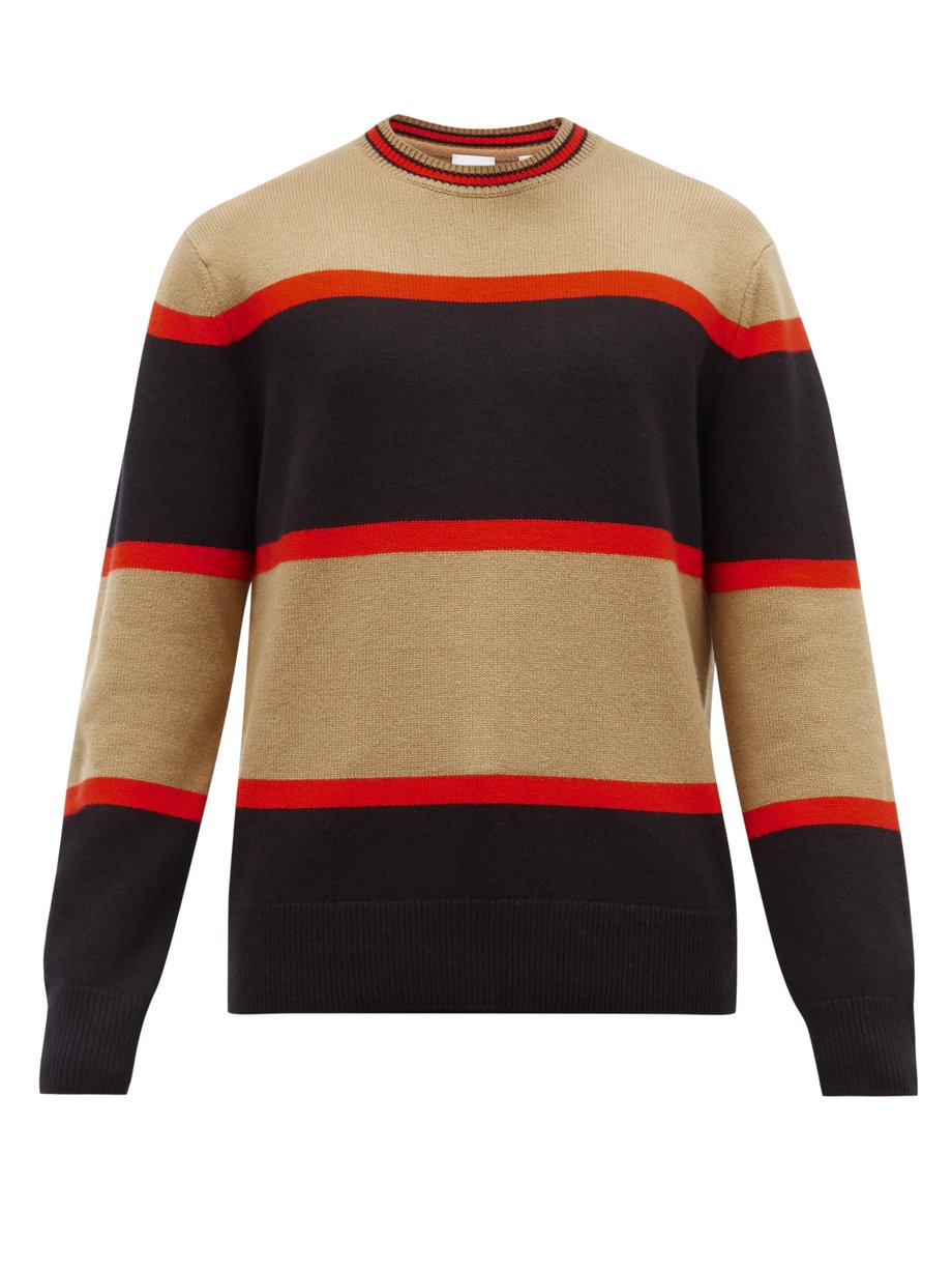 burberry striped sweater