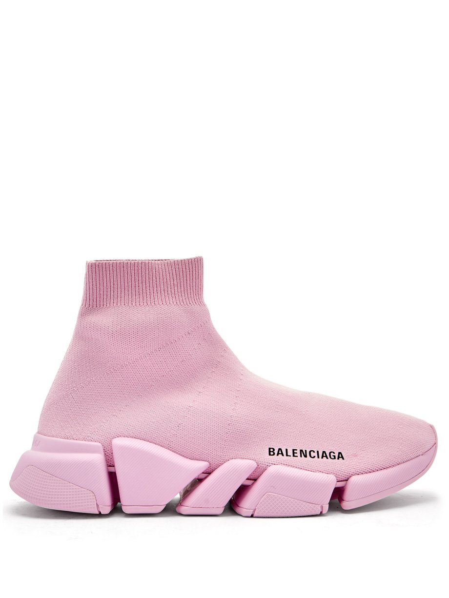 Pink Speed 2.0 sock trainers | Balenciaga | MATCHESFASHION US