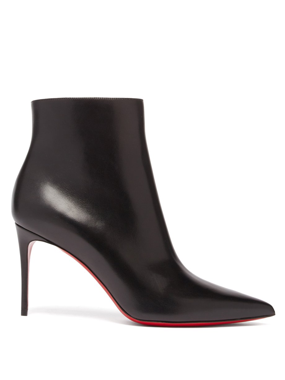 christian louboutin leather boots