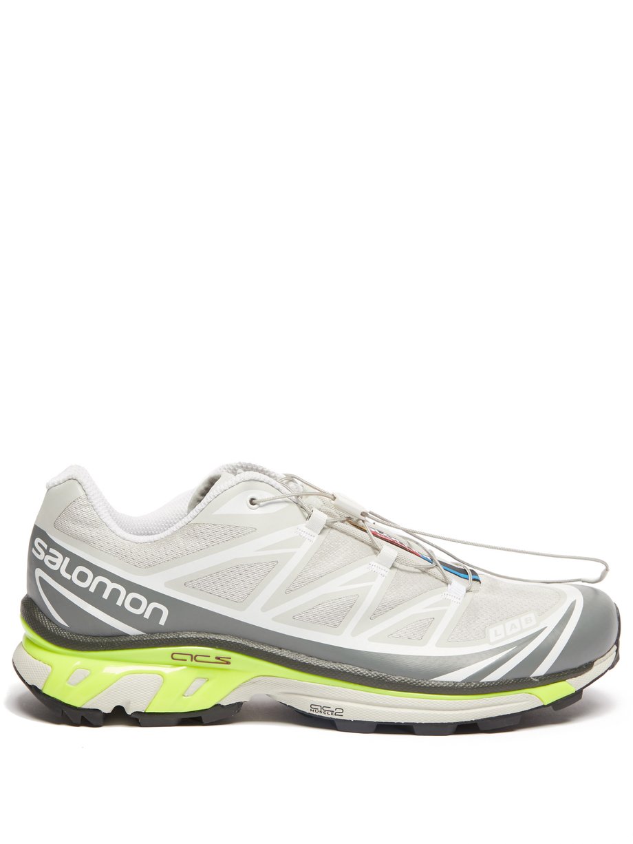 Salomon サロモン Xt 6 Advanced メッシュスニーカー グレー Matchesfashion マッチズファッション