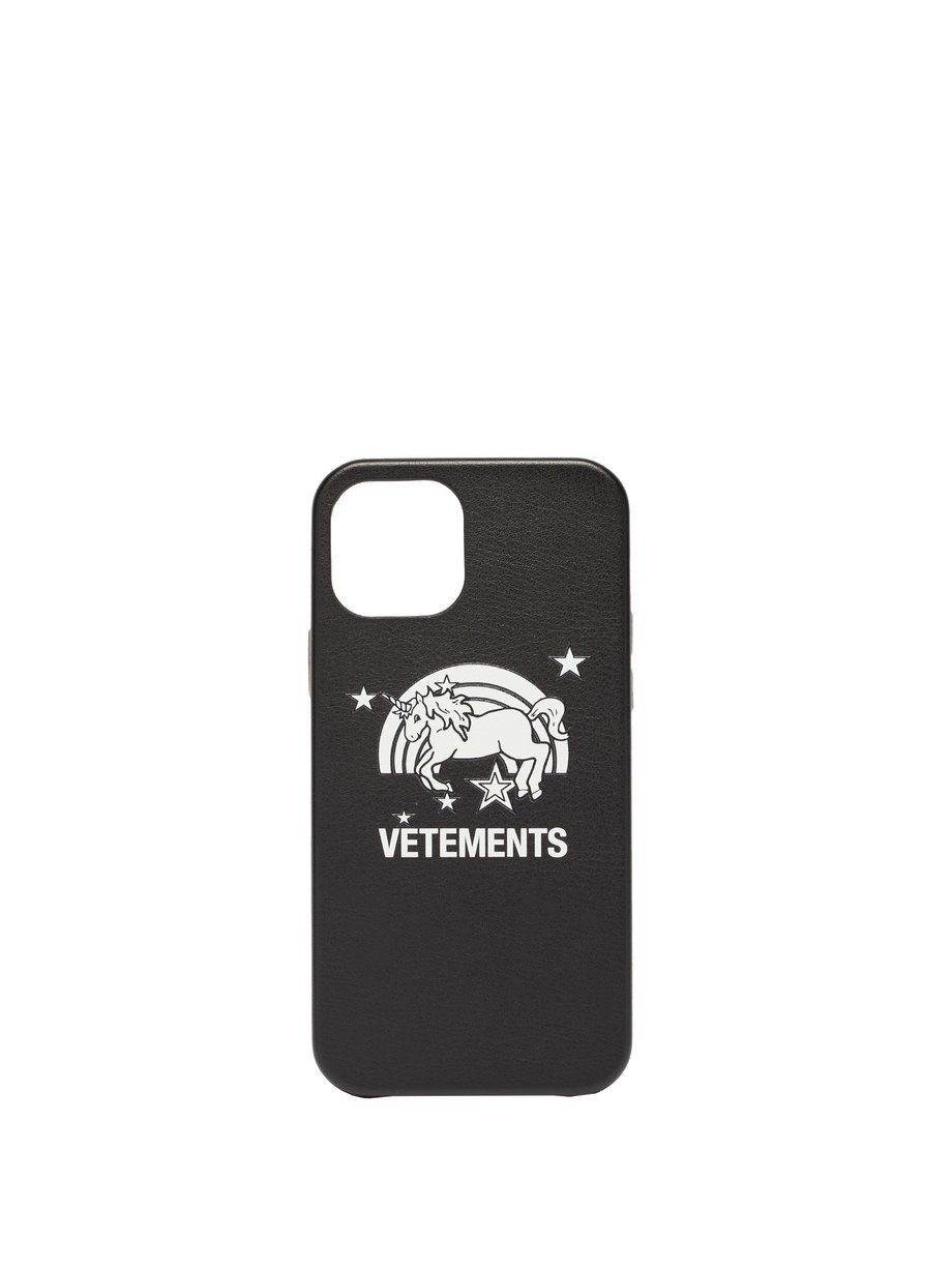 Vetements ヴェトモン ユニコーン Iphone 11 Pro ケース Black Matchesfashion マッチズファッション