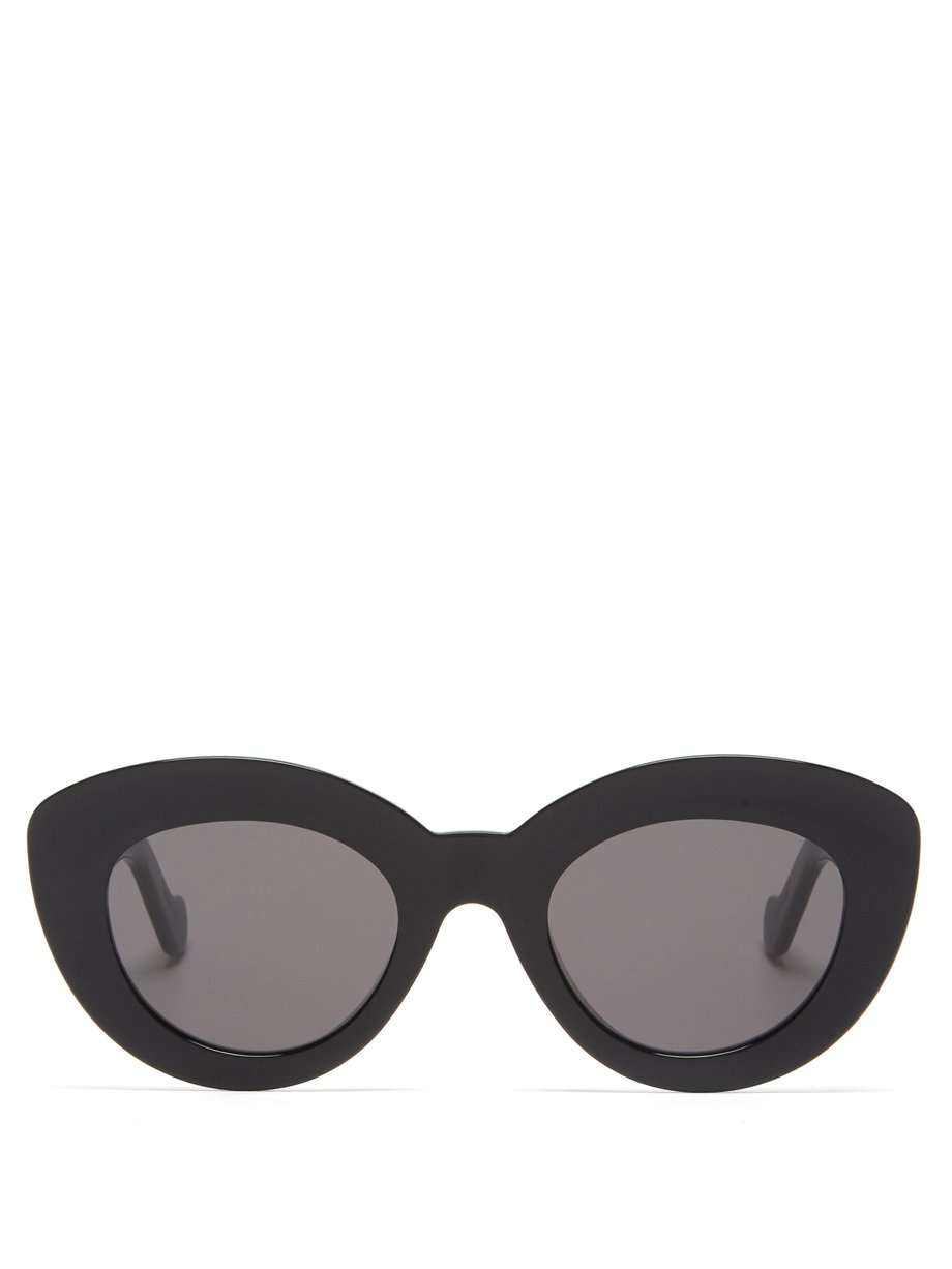 Black Anagram-logo cat-eye acetate sunglasses | LOEWE | MATCHESFASHION US