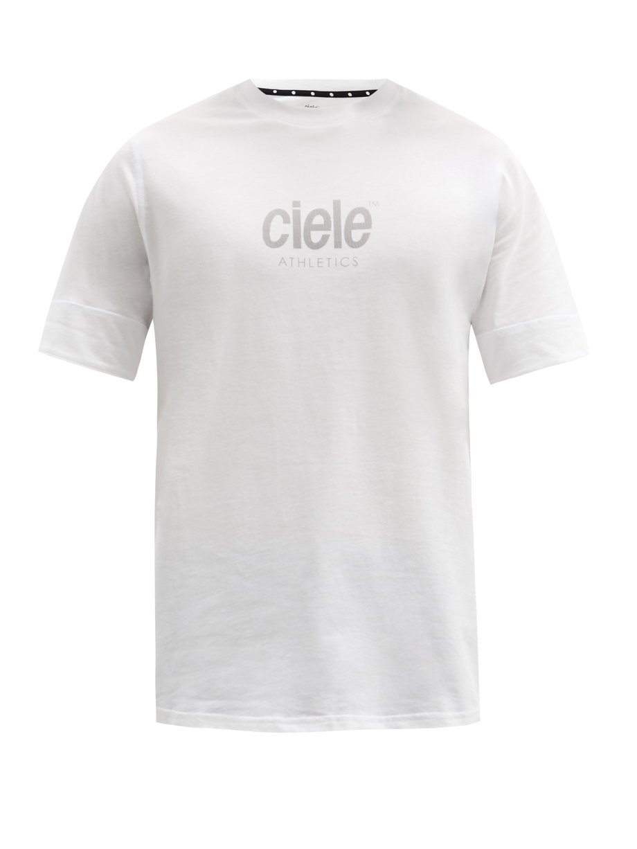 White NSB Core organic-cotton blend T-shirt | Ciele Athletics ...
