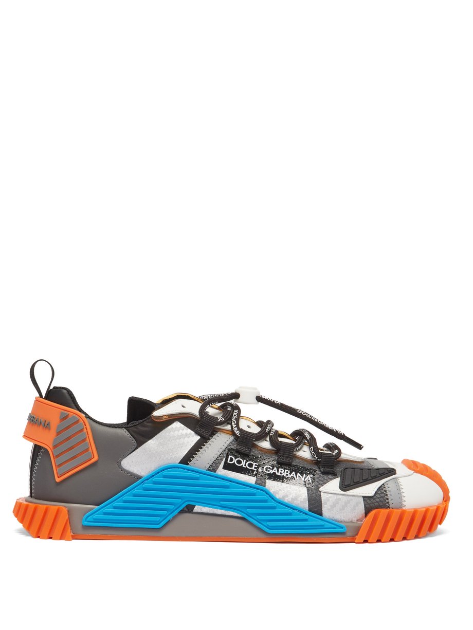 dolce and gabbana sneakers orange