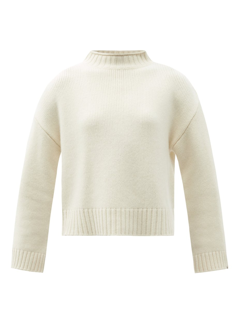 White No.163 Ken stretch-cashmere sweater | Extreme Cashmere ...