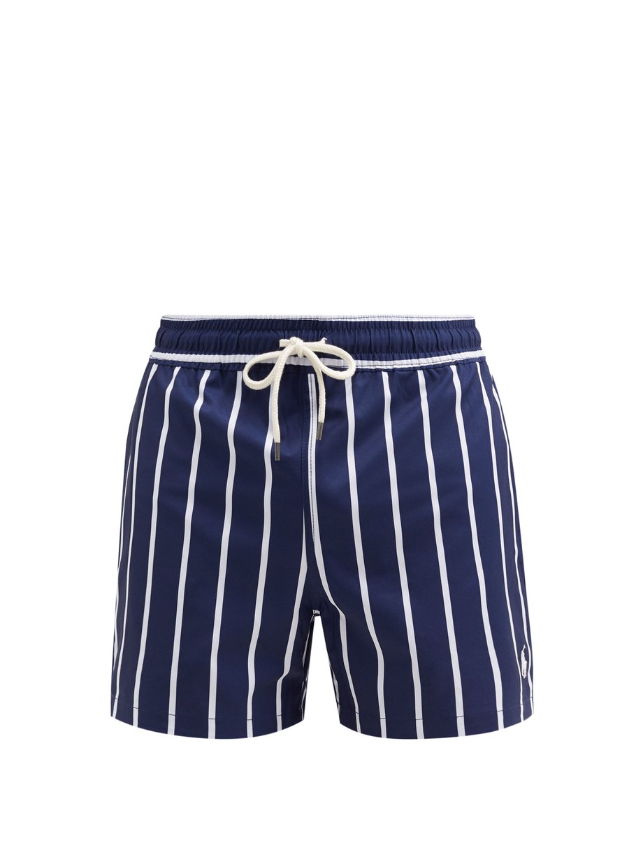 short de bain ralph lauren blanc