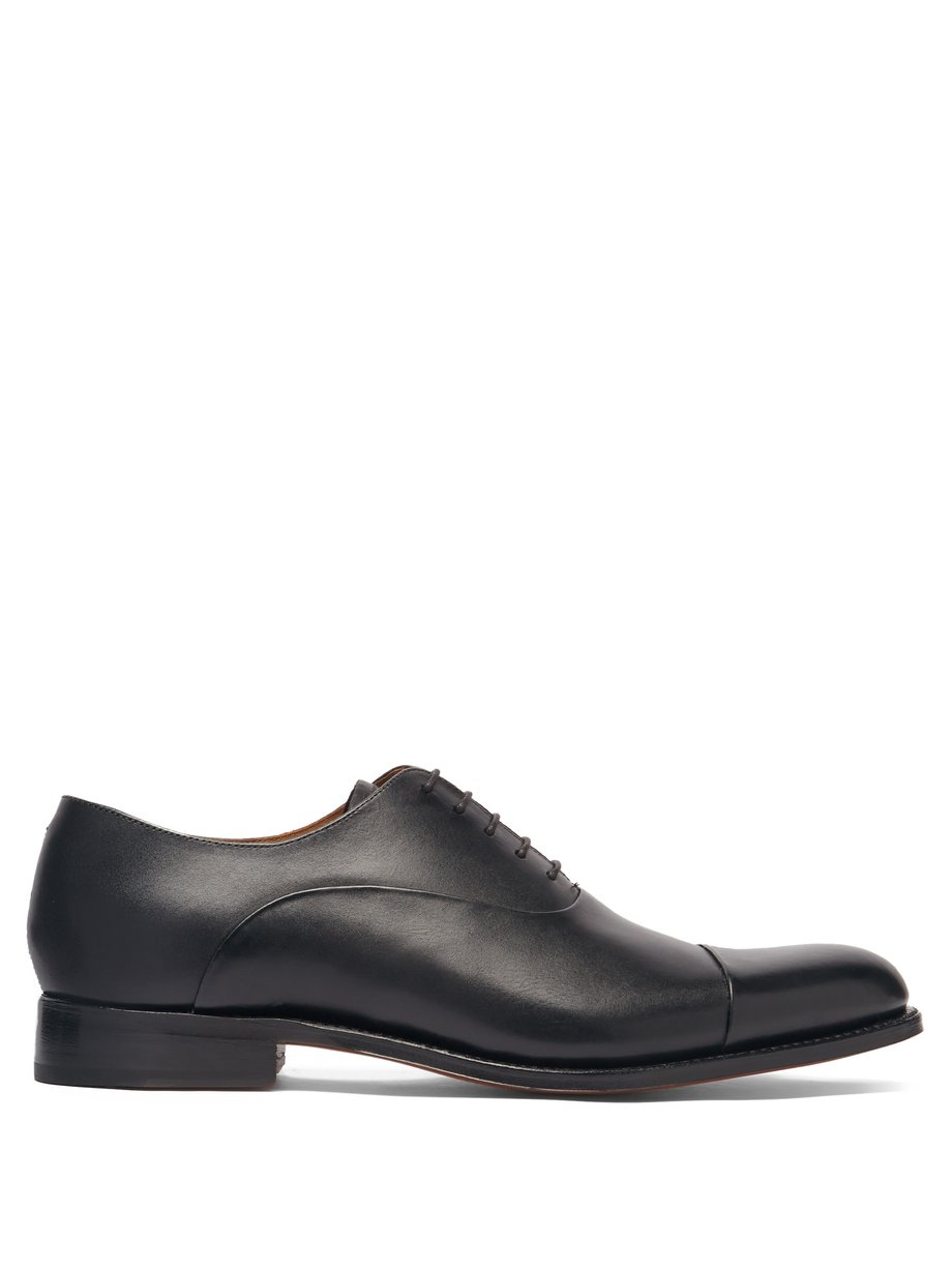 Black Bert leather oxford shoes 