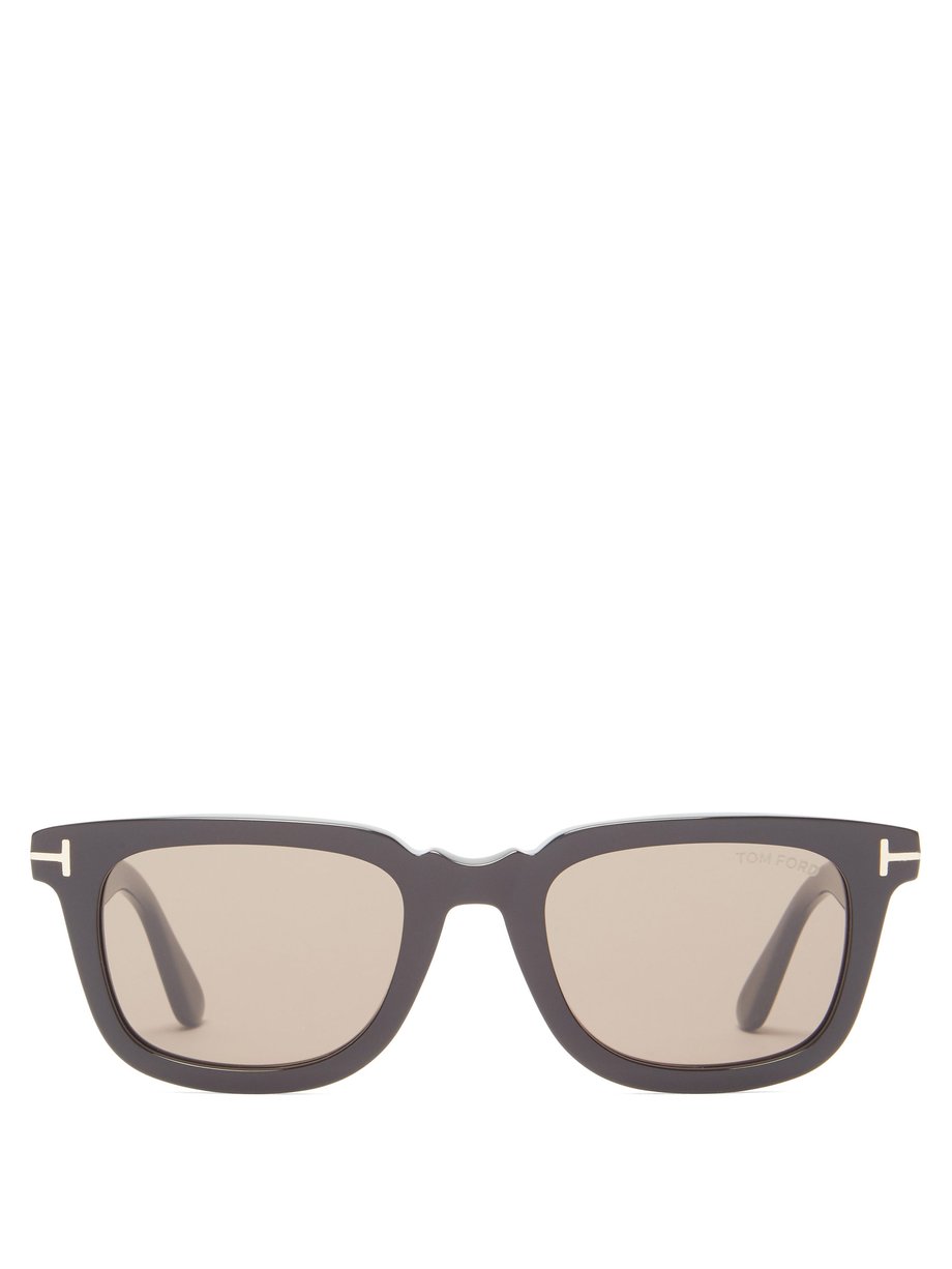 Black Square Acetate Sunglasses Tom Ford Eyewear Matchesfashion Us