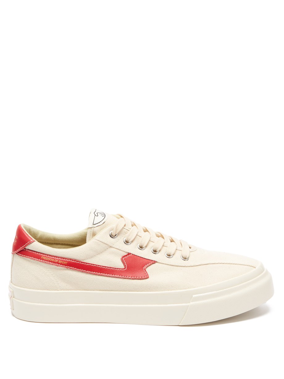 White Dellow S-Strike canvas trainers | Stepney Workers Club ...