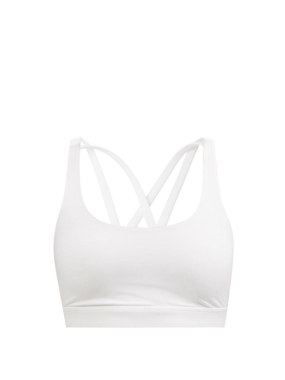 Lululemon White Energy medium-impact sports bra | 매치스패션, 모던 럭셔리 온라인 쇼핑