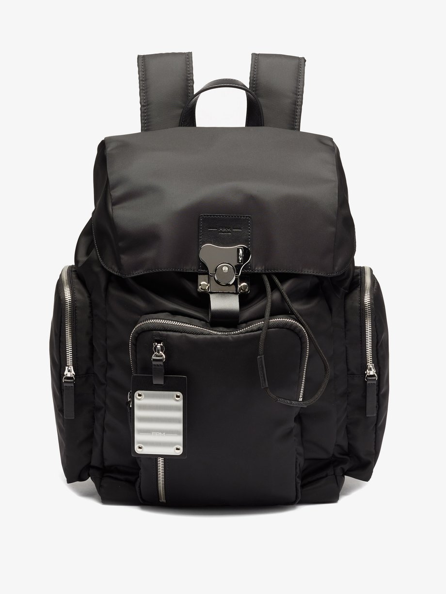 FPM Milano Black Butterfly medium leather-trim backpack | 매치스패션, 모던 럭셔리 ...