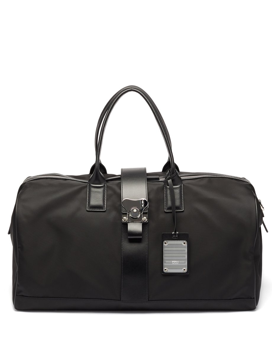FPM Milano Black Butterfly leather-handle holdall bag | 매치스패션, 모던 럭셔리 ...