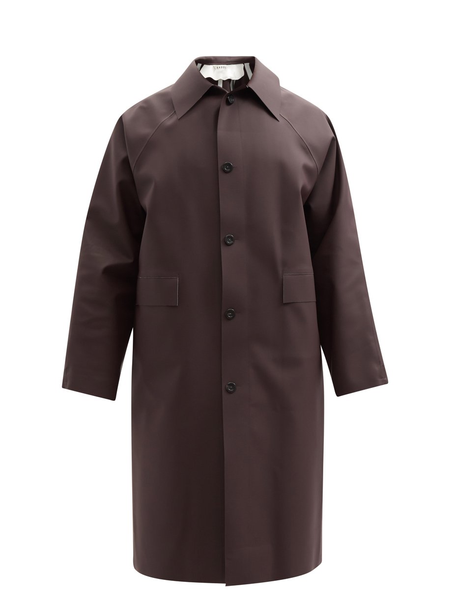 Brown Original rubber trench coat | Kassl Editions | MATCHESFASHION US