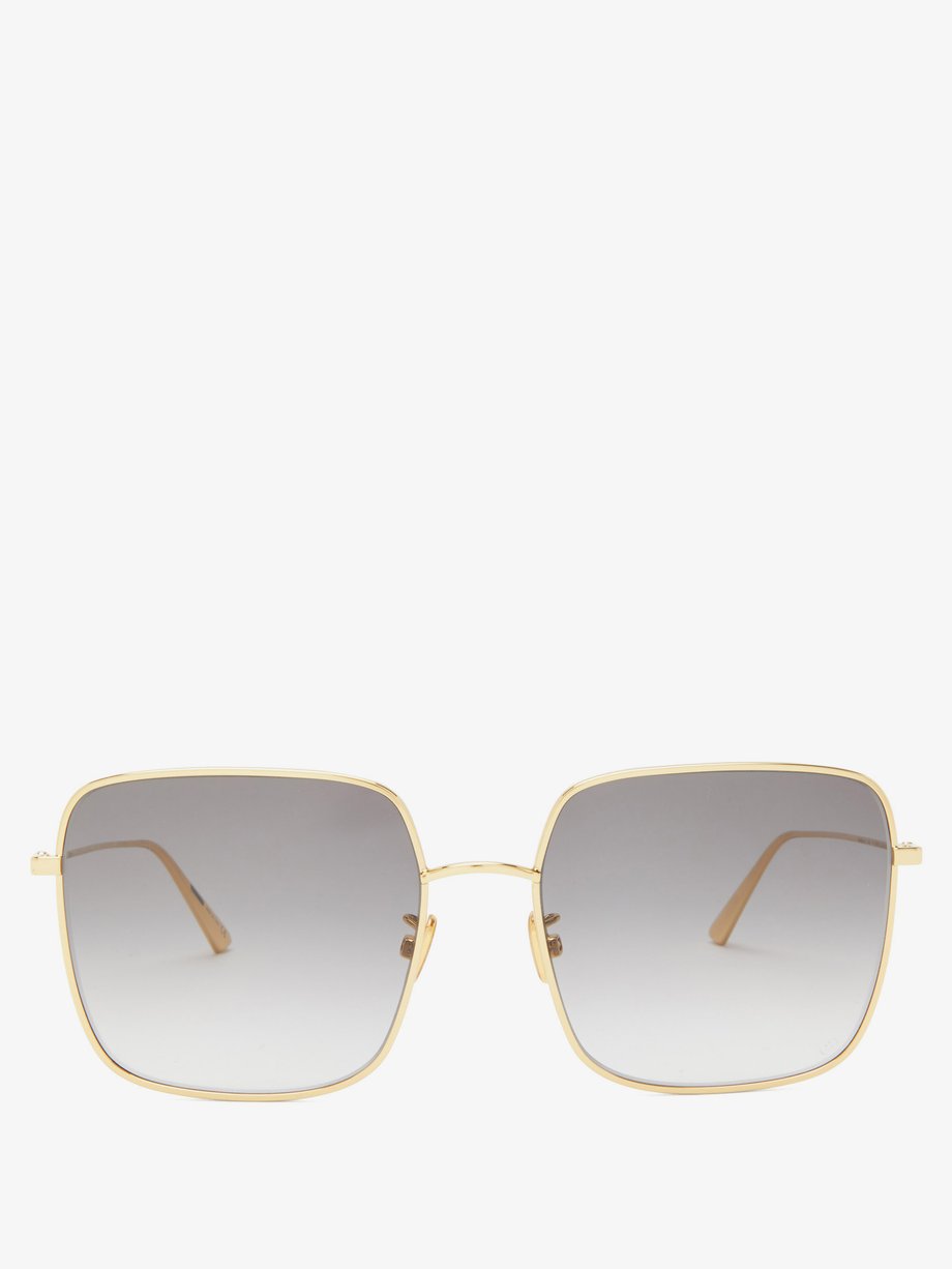 dior metallic sunglasses