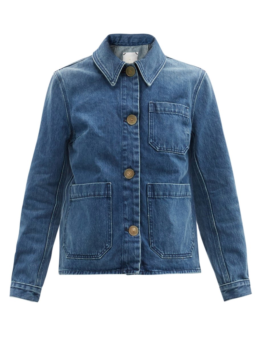 Blue Craft organic-cotton denim jacket | Ssōne | MATCHESFASHION UK