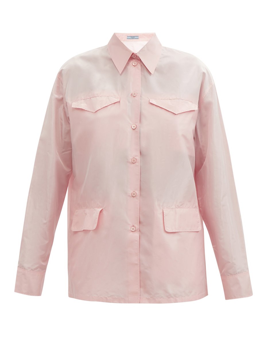 prada pink shirt