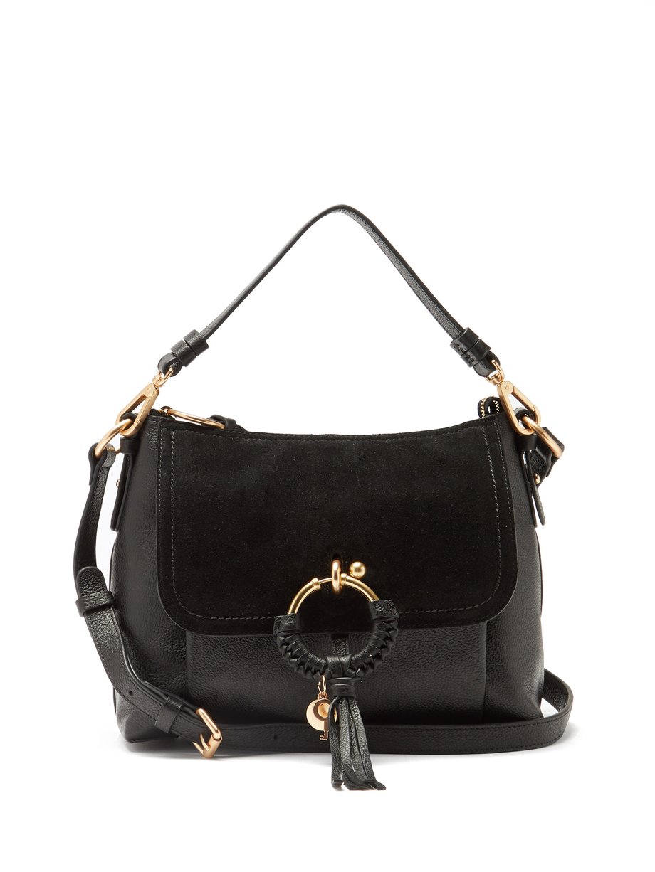 Joan small leather shoulder bag Black See By Chloé | MATCHESFASHION FR