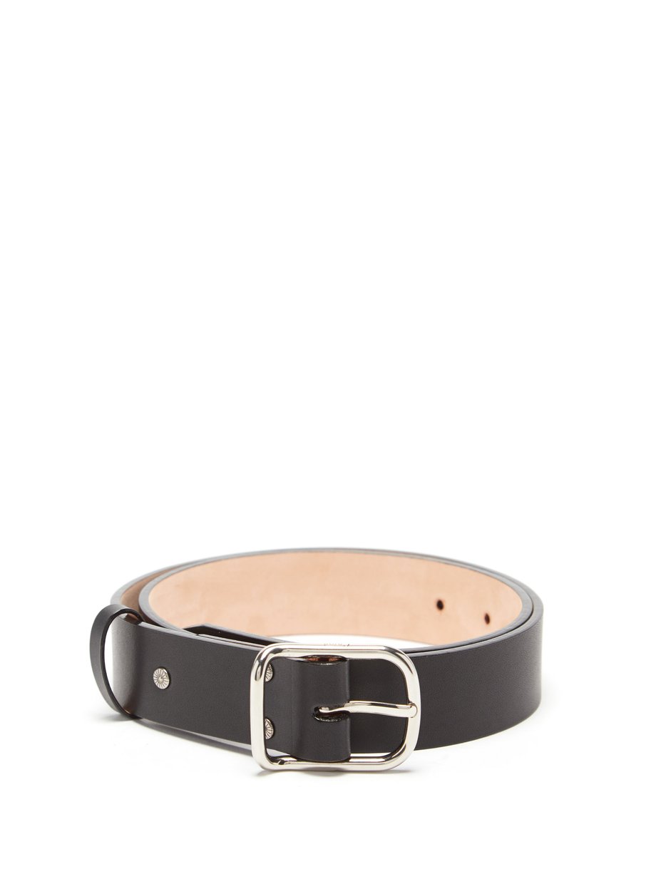 Chloé Black Logo-plaque leather belt | 매치스패션, 모던 럭셔리 온라인 쇼핑