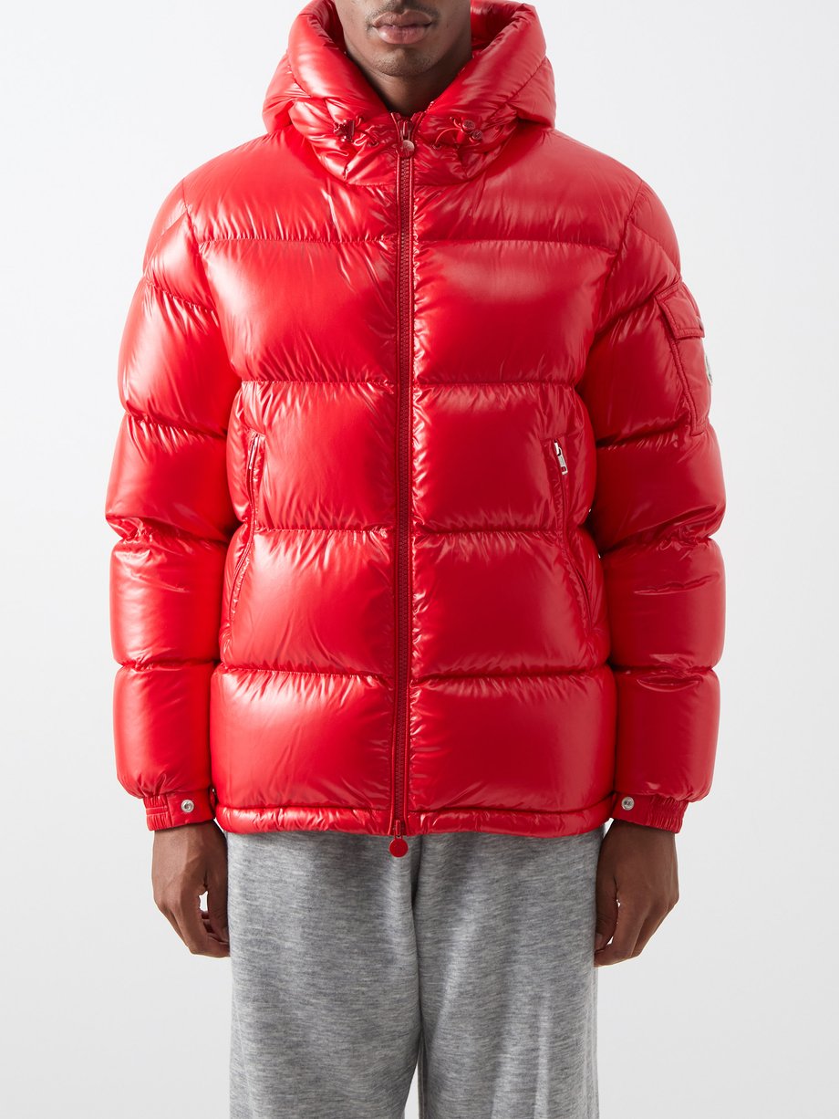 Moncler Red Ecrins quilted down coat | 매치스패션, 모던 럭셔리 온라인 쇼핑