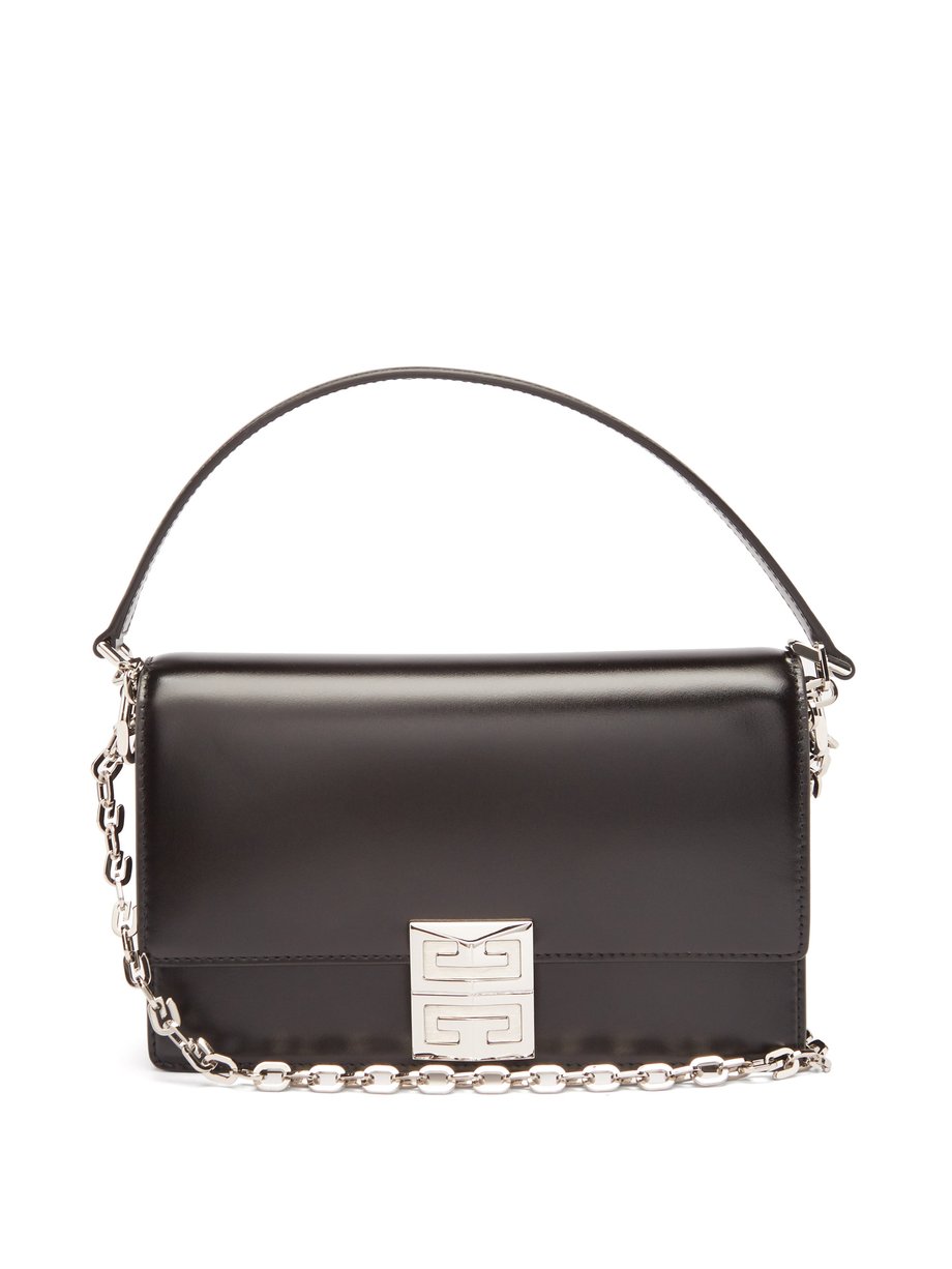 Black 4G small leather shoulder bag | Givenchy | MATCHESFASHION US