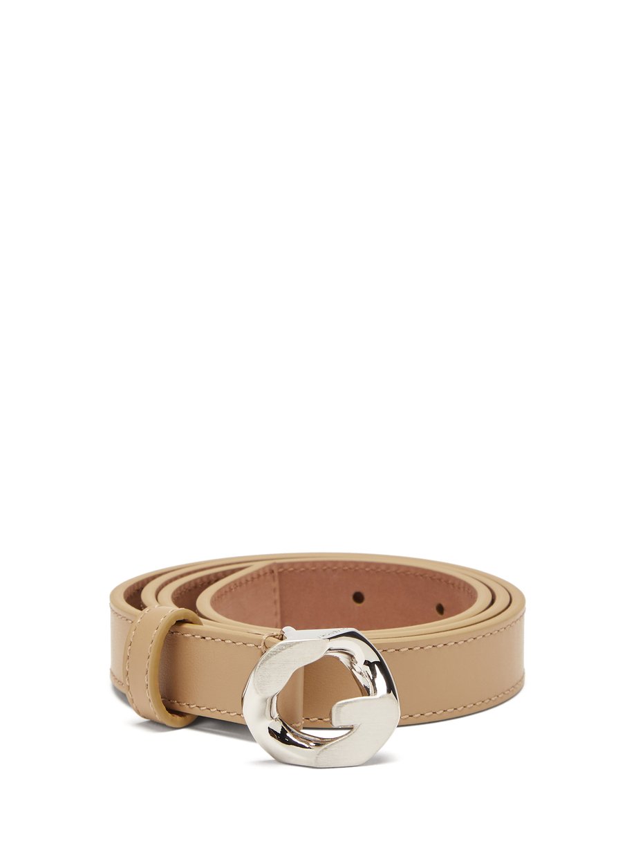 GIVENCHY G Chain leather belt