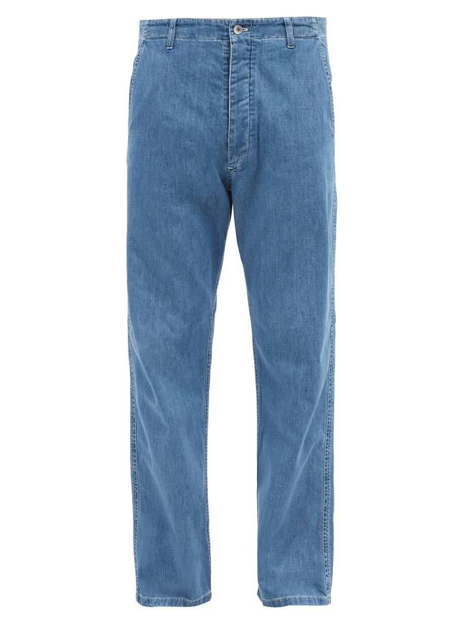 Blue Padre organic-cotton straight-leg jeans | YMC | MATCHESFASHION AU