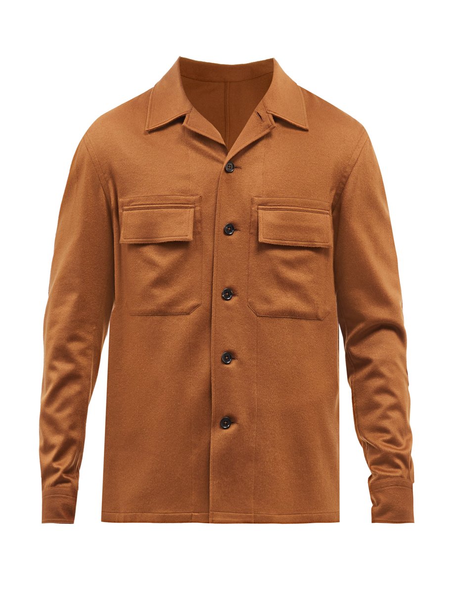 twill overshirt mens