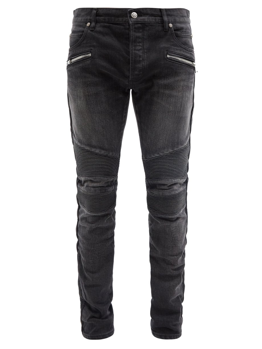 Black Slim-leg jeans | Balmain | MATCHESFASHION US