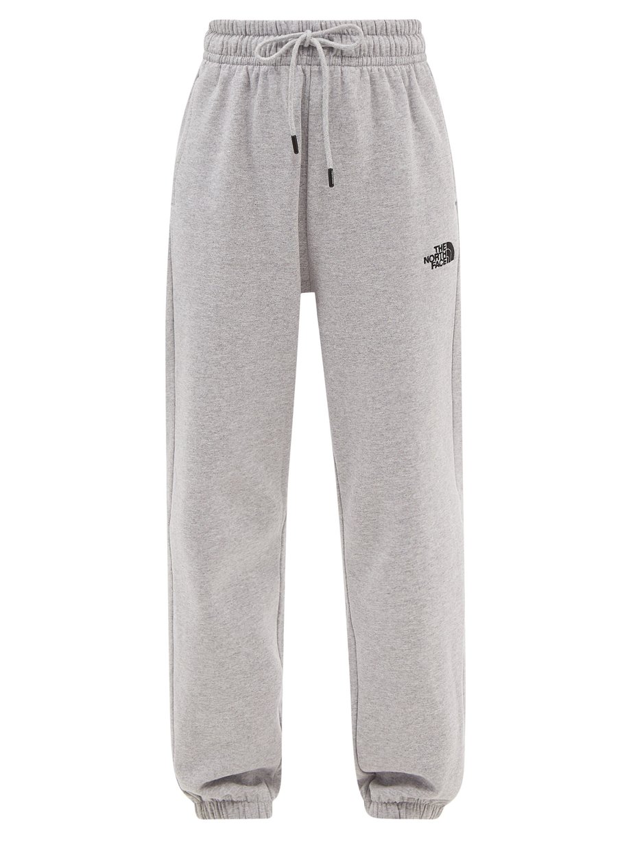 Grey Oversized cotton-blend jersey track pants | The North Face ...
