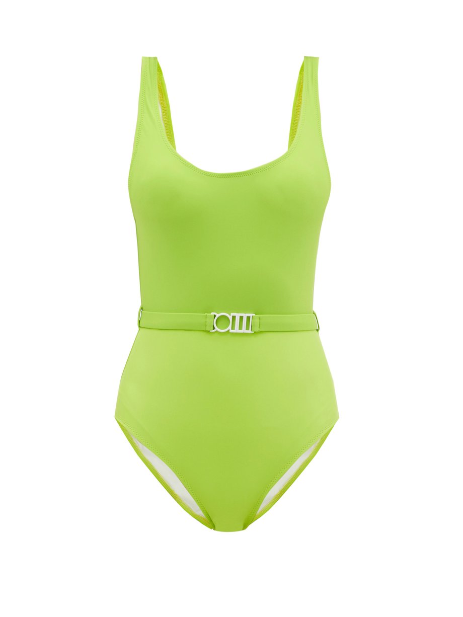 Green The Anne-Marie Belt swimsuit | Solid & Striped | MATCHESFASHION UK