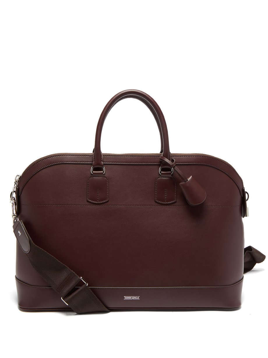 Burgundy Sportsman 44 leather bag | Tanner Krolle | MATCHESFASHION AU