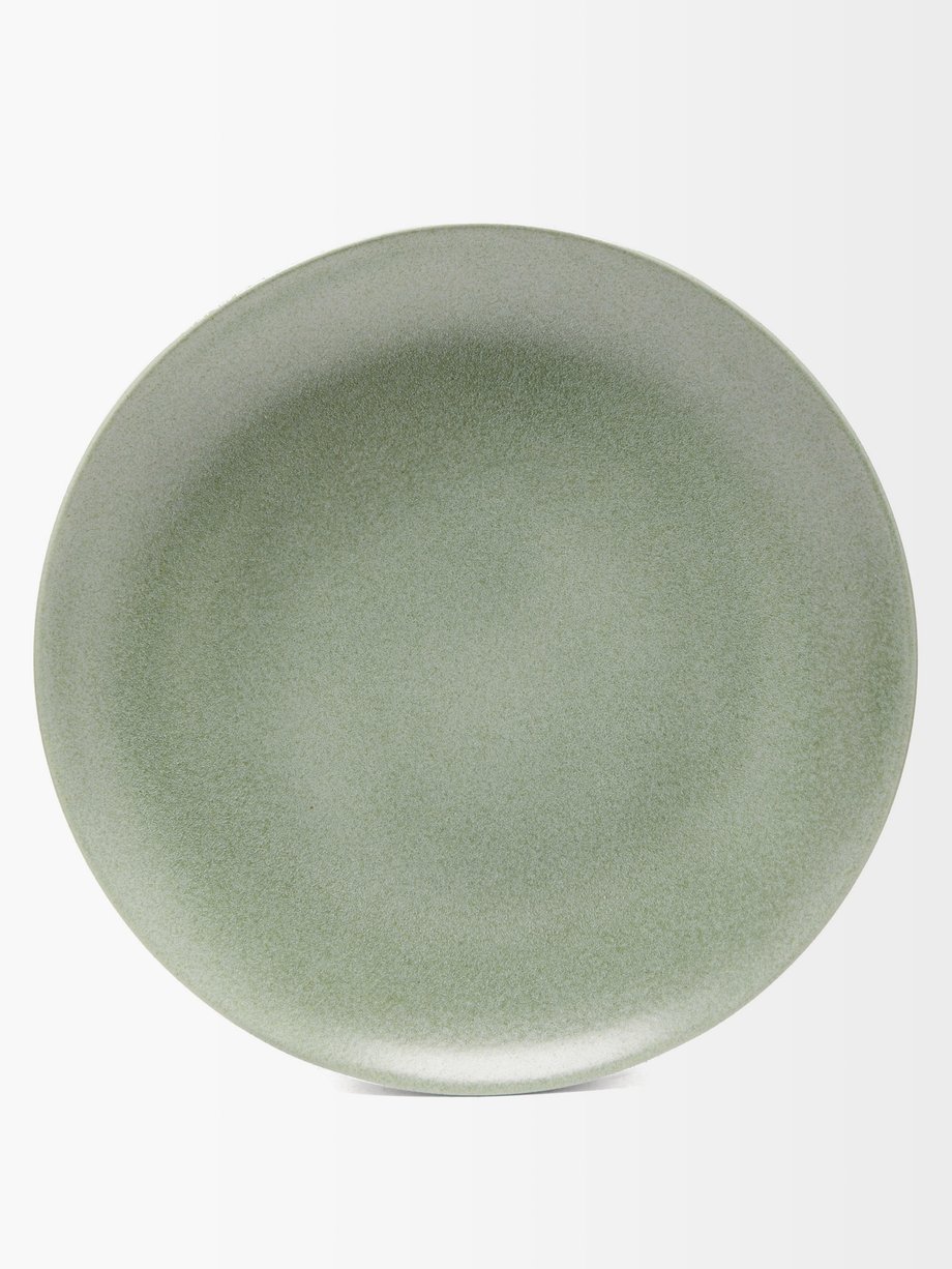 Green Terra porcelain charger plate | L’Objet | MATCHESFASHION US