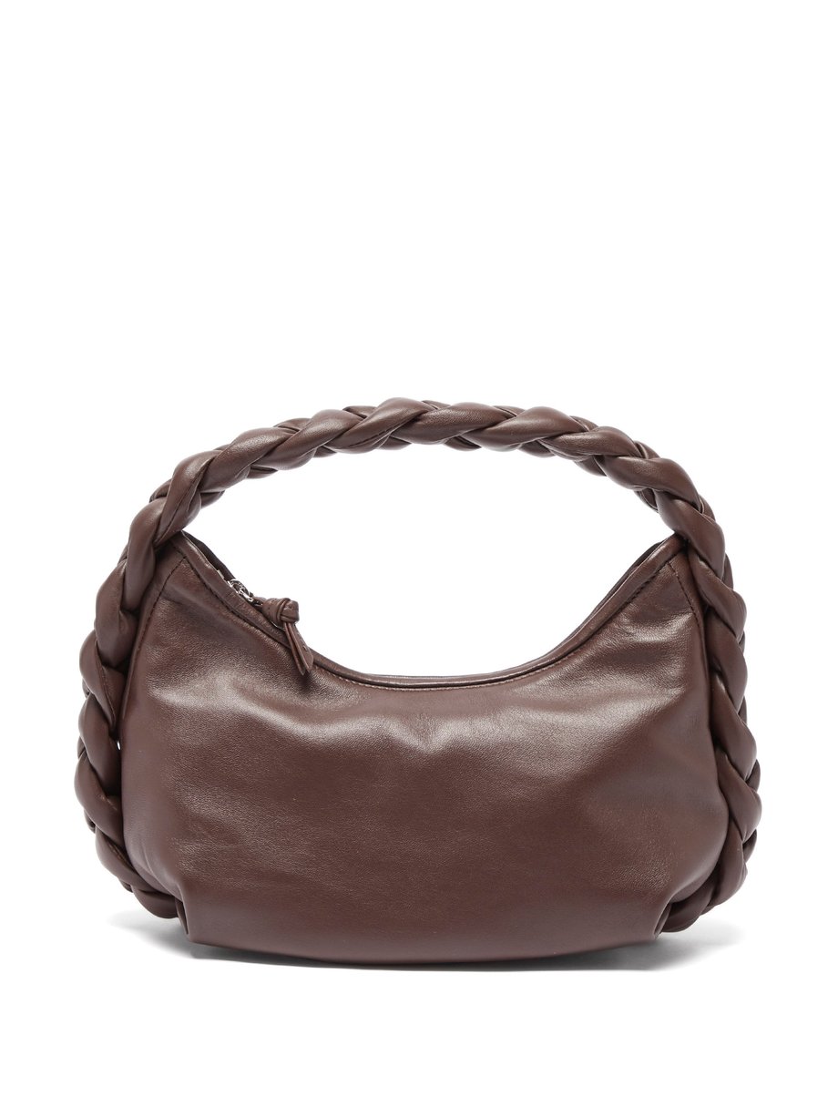 Brown Espiga mini leather shoulder bag | Hereu | MATCHESFASHION US