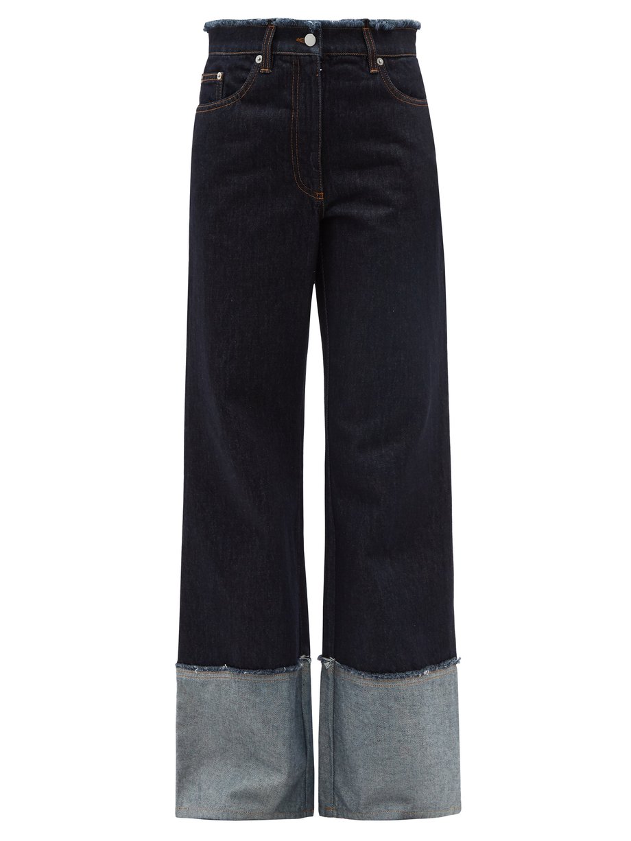 X JW Anderson mid-rise wide-leg jeans Selfridges & Co Men Clothing Jeans Wide Leg Jeans 