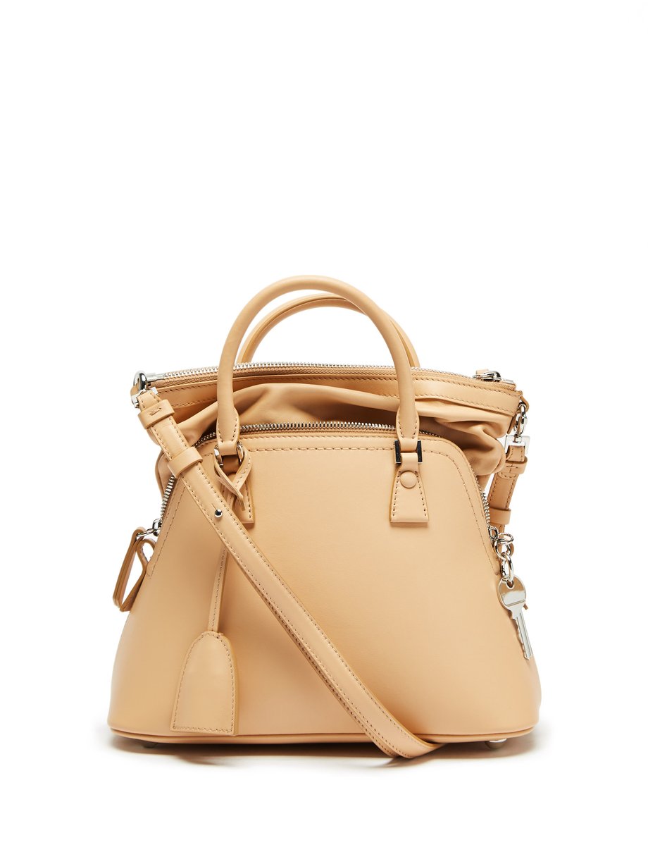 Neutral 5AC mini leather handbag | Maison Margiela | MATCHESFASHION AU