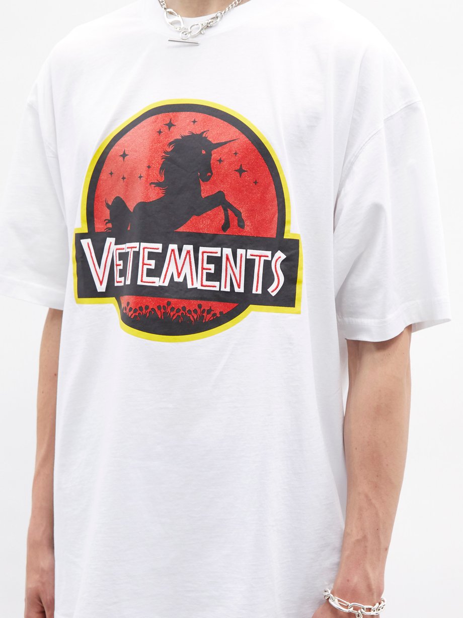 VETEMENTS ヴェトモン ユニコーン Tシャツ M コムドットヤマト着