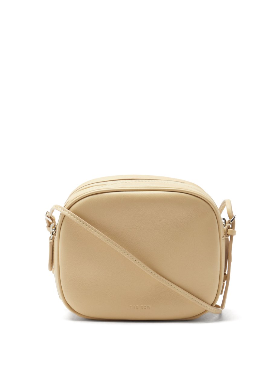 Neutral Mini Twin Two leather cross-body bag | The Row | MATCHESFASHION US