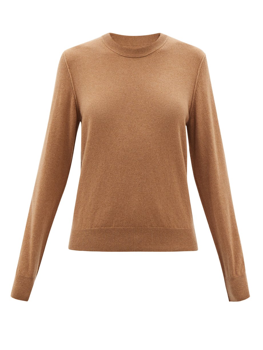 Four-stitches cashmere sweater Neutral Maison Margiela | MATCHESFASHION FR