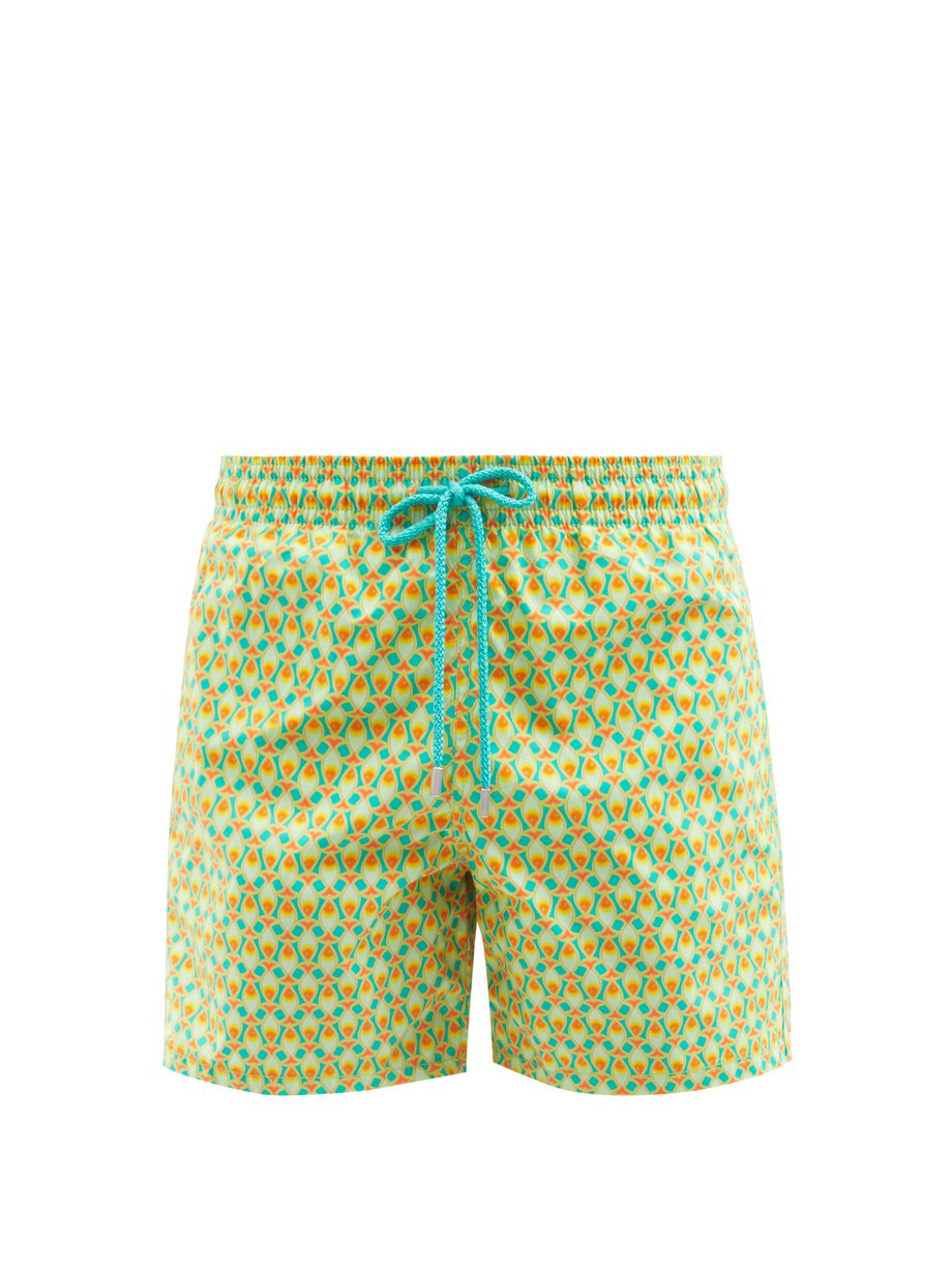 Vilebrequin Green Moorea fish-print swim shorts | 매치스패션, 모던 럭셔리 온라인 쇼핑