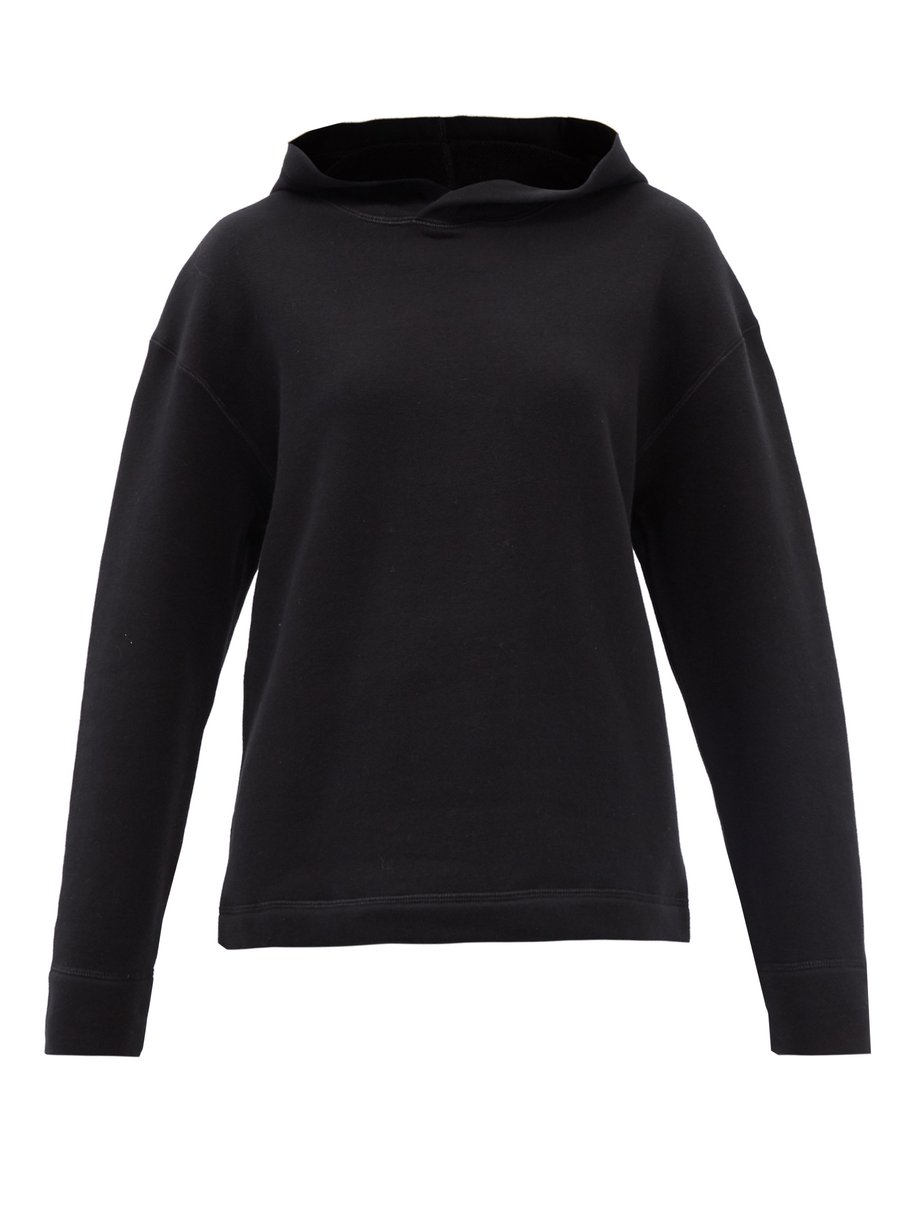 Black Deugene organic-cotton jersey hooded sweatshirt | The Row ...
