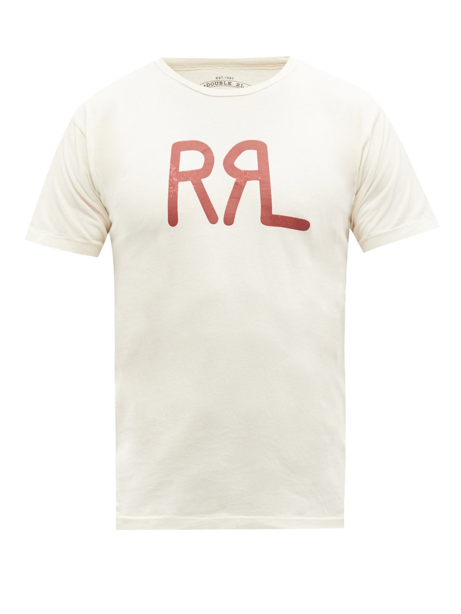 rrl cotton jersey graphic t shirt