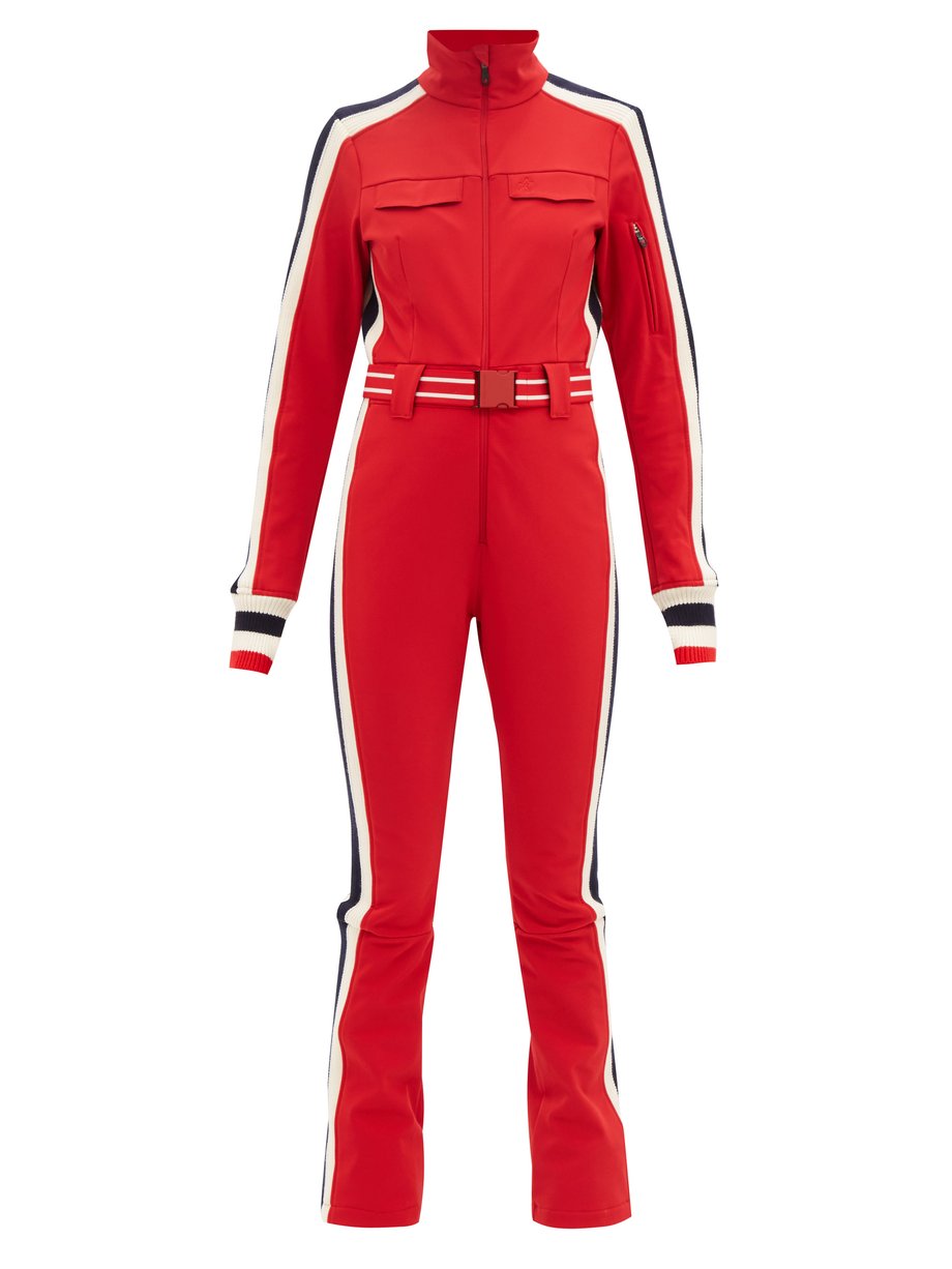 Perfect Moment Ski Perfect Moment Crystal softshell ski suit Red ...