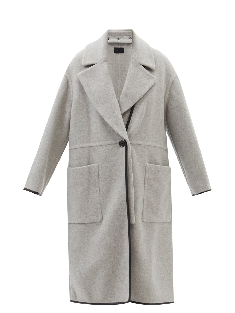 double faced cashmere coat