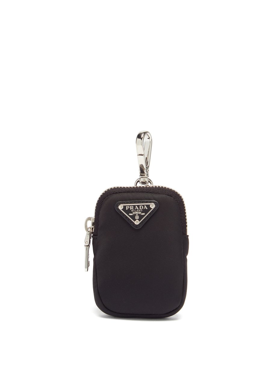 Prada logo-embossed Saffiano leather bag - ShopStyle