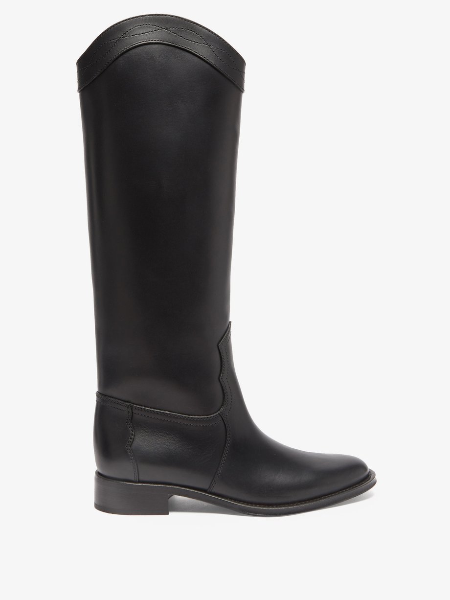 saint laurent kate knee high boots