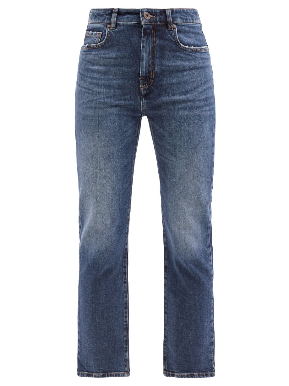 Weekend Max Mara Blue Angolo jeans | 매치스패션, 모던 럭셔리 온라인 쇼핑